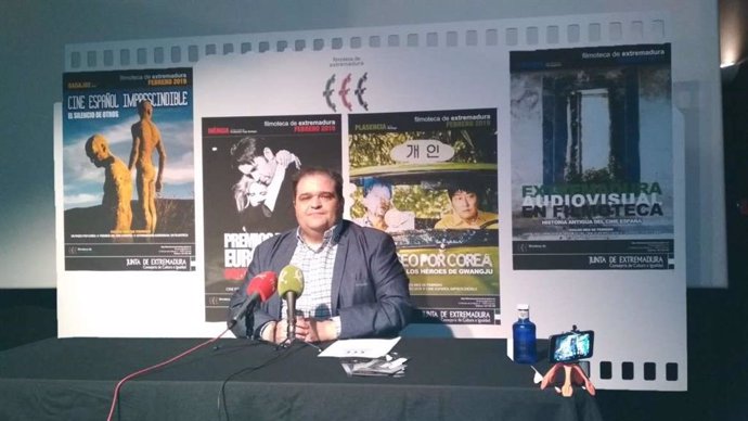 David Garrido, director de la Filmoteca de Extremadura