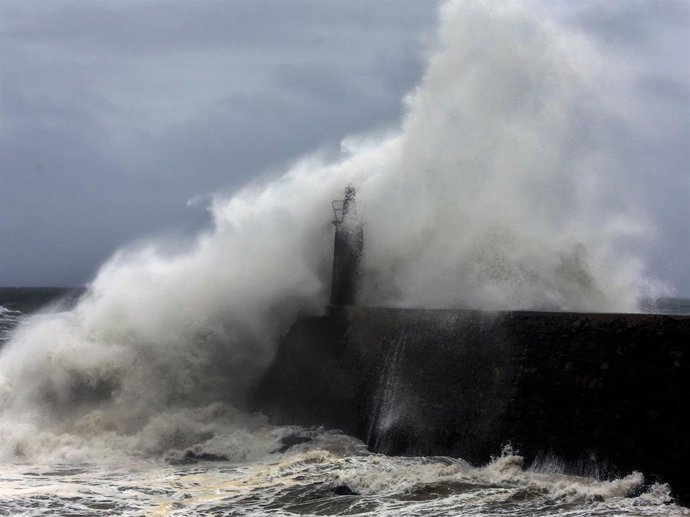 Temporal de lluvias en Asturias