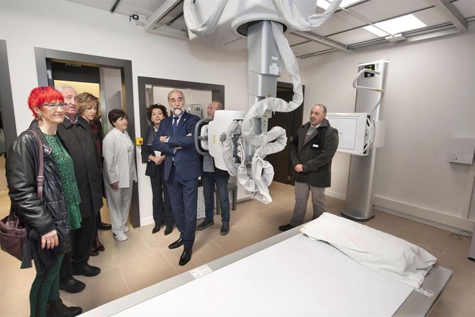 Visita a las nuevas instalaciones del servicio de radiología