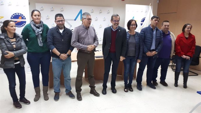 Rueda de prensa de Marcial Morales