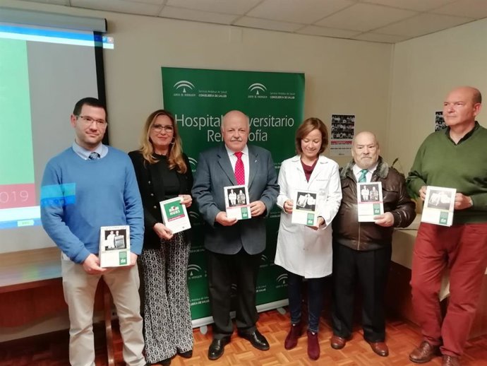 Jesús Aguirre (centro), en la presentación del calendario