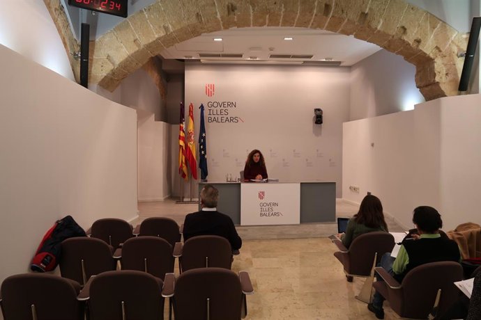 La portaveu del Govern, Pilar Costa,