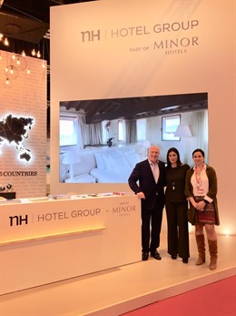 Alcaldesa de Santander, Gema Igual, y responsable NH