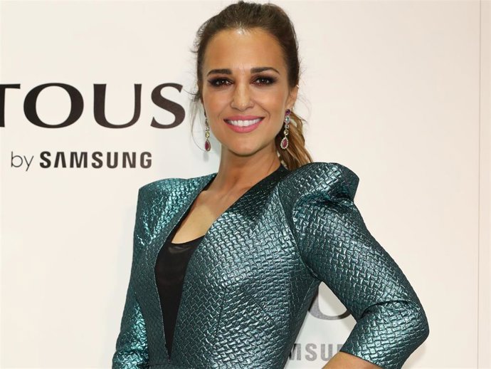 Paula Echevarría en la 'Mercedes Benz Fashion Week Madrid'