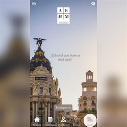 App de hoteles de la Asociación Empresarial de Hoteleros de Madrid