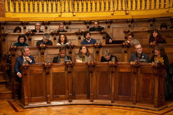 Ple extraordinari a l'Ajuntament de Barcelona 