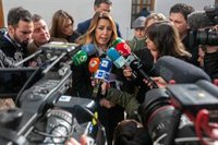 Susana Díaz traslada sus condolencias a la familia de Julen y reconoce "el esfuerzo y solidaridad" de los rescatadores
