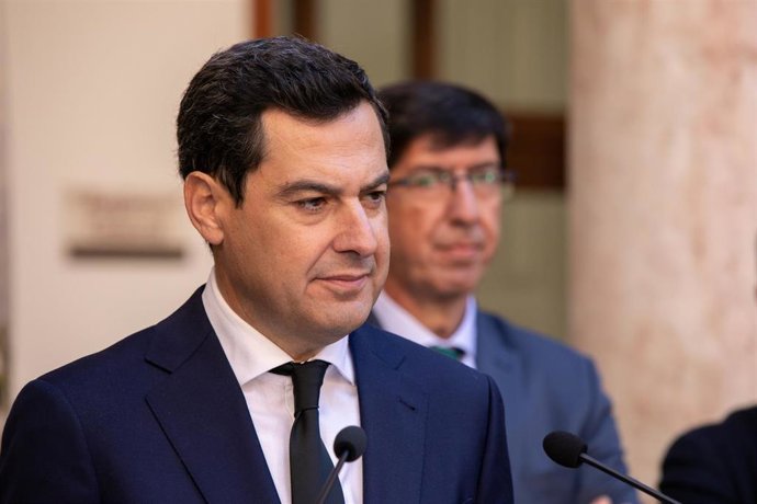 Rueda de prensa de Juanma Moreno posterior al Consejo de Gobierno