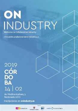 Cartel del 'On Industry-I Encuentro Profesional de la Industria 4.0'