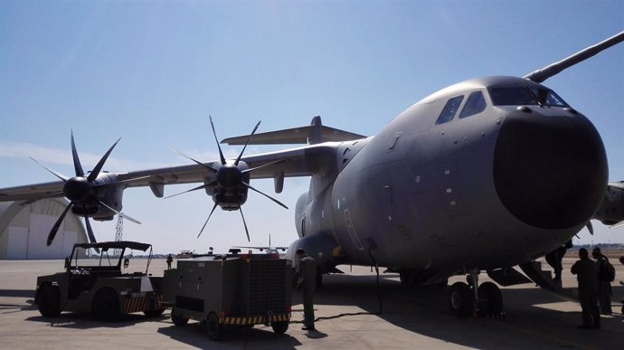 Avión A400M del Ejército del Aire