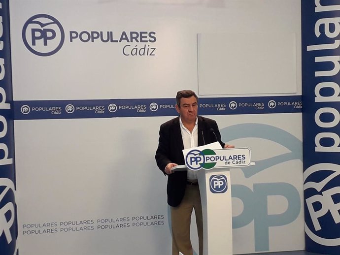 José Loaiza, portavoz del PP en Diputación de Cádiz
