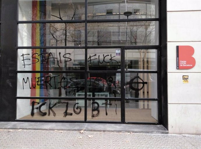 Atac al centre LGTBI de Barcelona