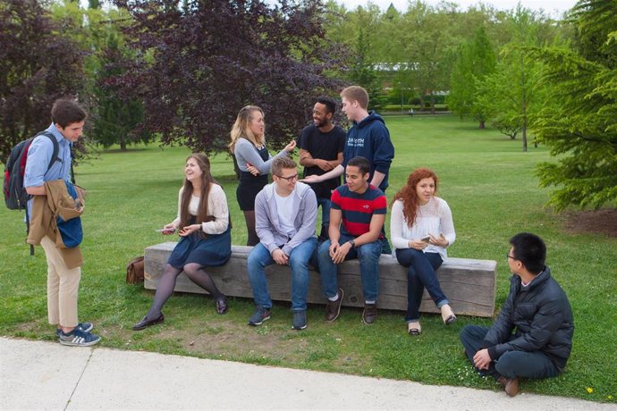 Estudiantes internacionales en la Universidad de Navarra