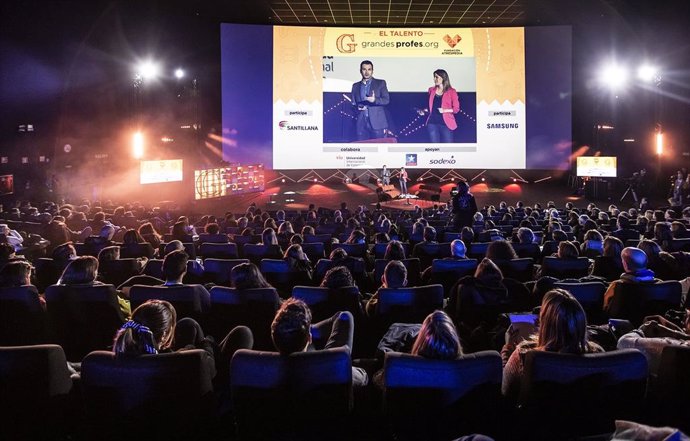 Encuentro '¡Grandes profes! 2019' de Atresmedia celebrado en Madrid el 26 de ene