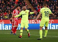 Messi lidera al Barça en Montilivi y afianza el liderato