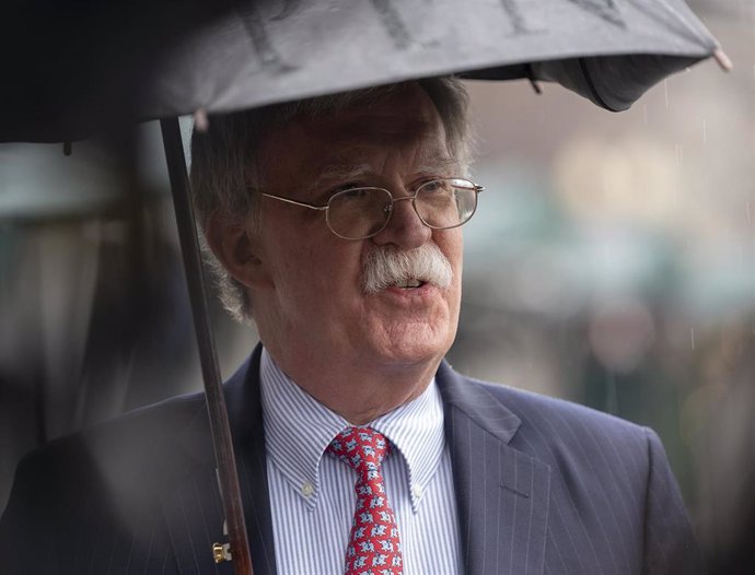 El asesor de Seguridad Nacional, John Bolton, en la Casa Blanca