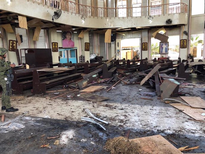 Ataque a una iglesia en Filipinas - Enero de 2019