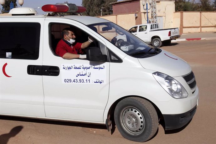 Ambulancia en Argelia