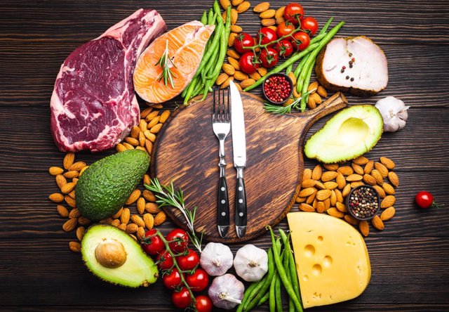 Grasas, comida, alimentación, dieta keto