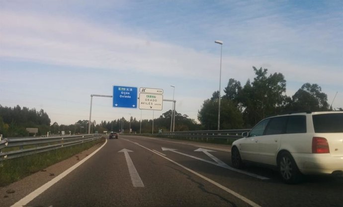 Tráfico, accidentes de tráfico, carretera, Autovía del Cantábrico, A-8