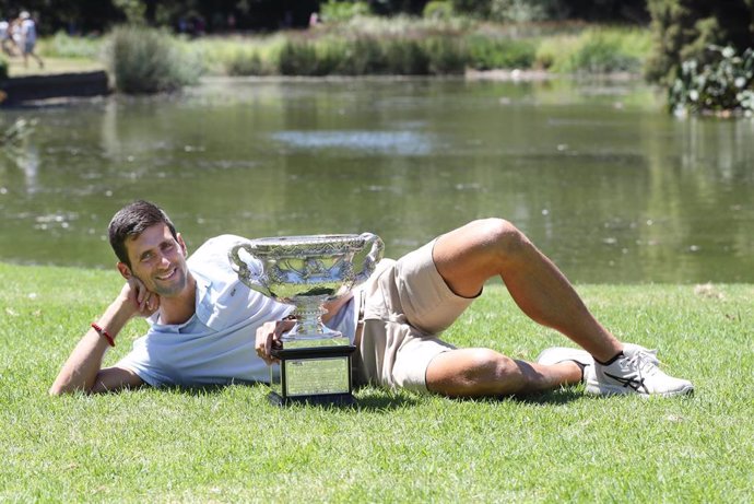 Tennis Australian Open - Novak Djokovic photo call with trophy