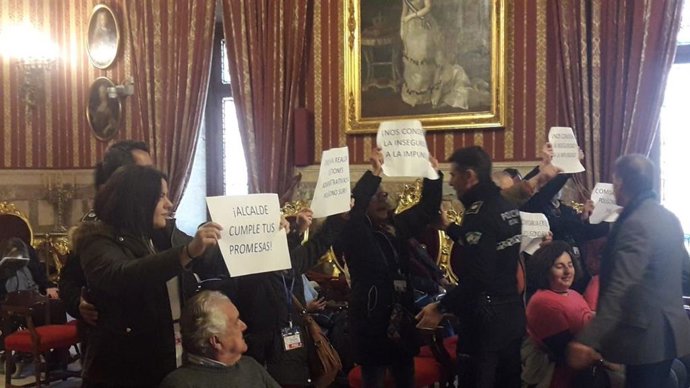 Protesta de También Somos Sevilla