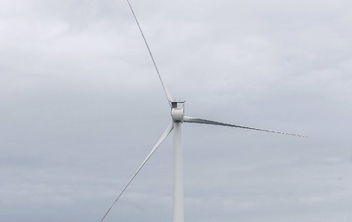 Turbina eólica para parque marino flotante en Escocia