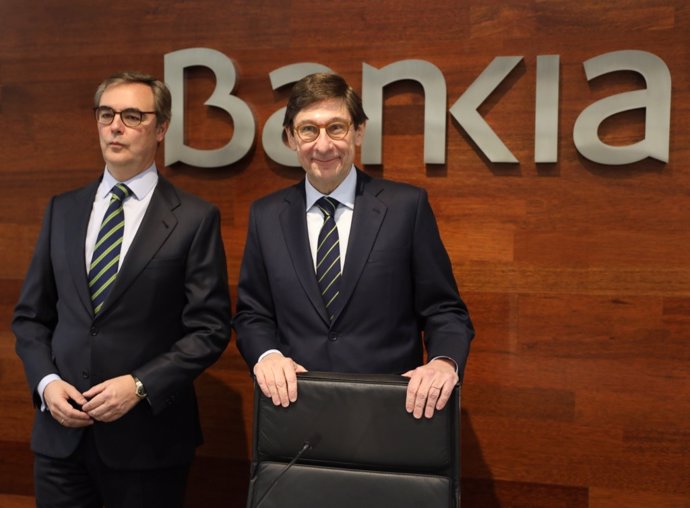 Goirigolzarri y José Sevilla presentan el Plan Estratégico 2018-2020 de Bankia