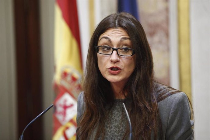 Rueda de prensa de Izquierda Unida en el Congreso de los Diputados tras conocers