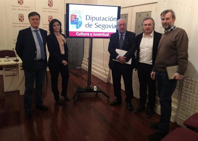 Rueda de prensa de la Diputación de Segovia sobre Cultura