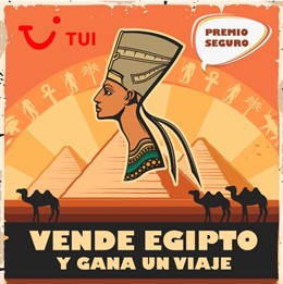 TUI premia a los agentes de viajes que vendan viajes a Egipto