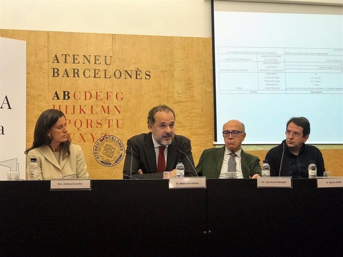 A.Grandes, M.Hernández, J.A.Maragall e I.Aballí