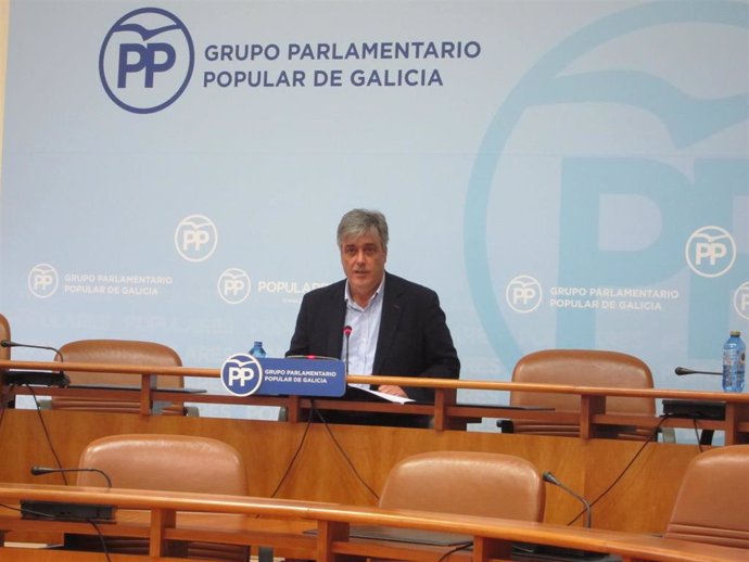 Portavoz parlamentario del PPdeG, Pedro Puy.