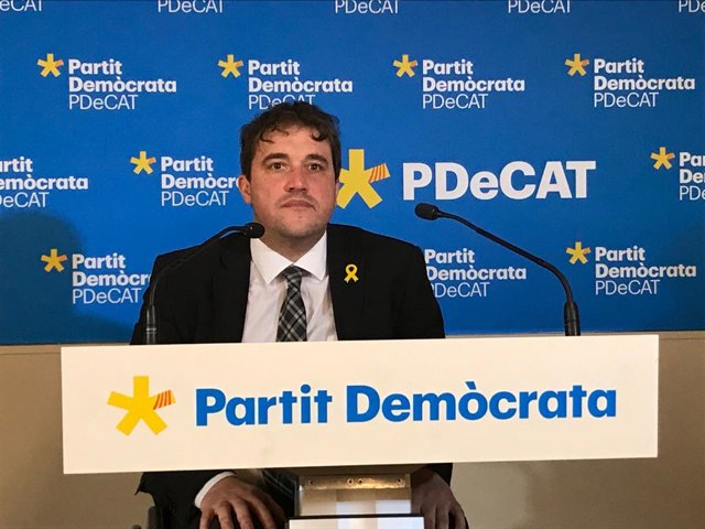 El president del PDeCAT, David Bonvehí
