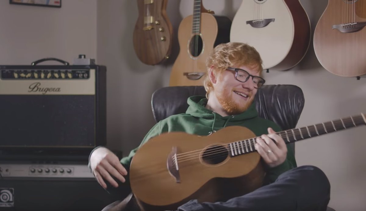 Ed Sheeran lanza su propia línea de guitarras
