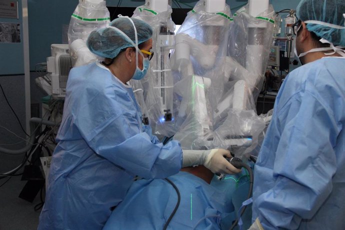 Cirugía robótica en el Hospital Clínico San Carlos