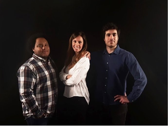 Leonardo Moyano, Nerea Benavent y Josu Cabrero