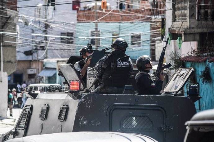 Operación policial en Caracas