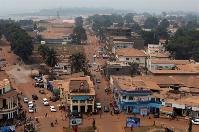 Vista general de Bangui