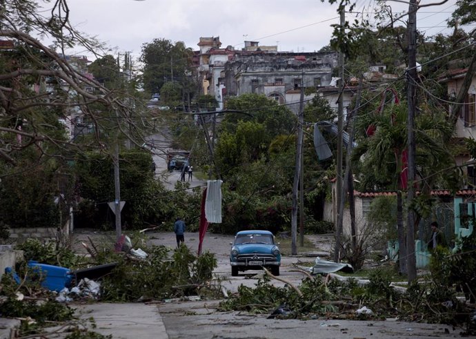 Tornado in Cuba