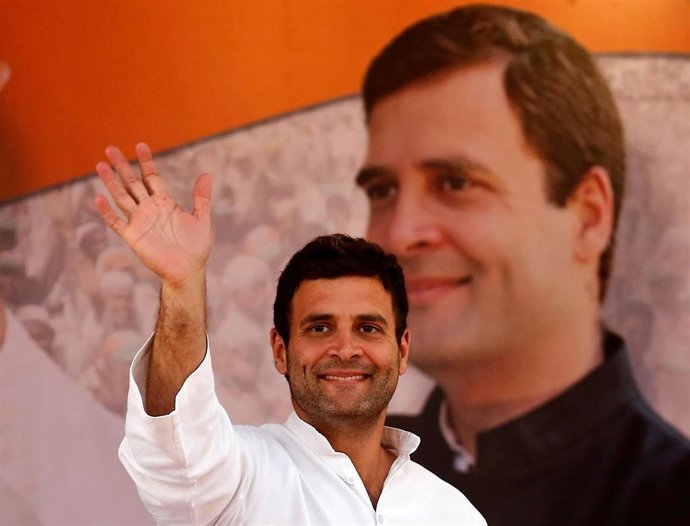 Rahul Gandhi, nuevo presidente del Partido del Congreso 