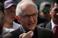 El ex alcalde de Caracas Antonio Ledezma pide a Italia que reconozca a Guaidó como presidente interino