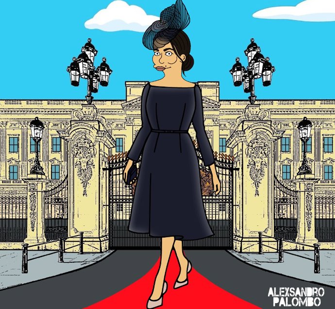 Meghan Markle se convierte en un personaje de 'Los Simpsons'