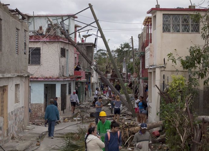 Tornado in Cuba