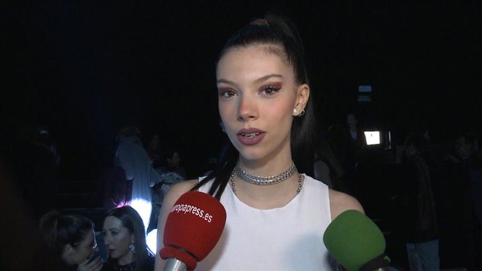 Alejandra Rubio en el desfile de Malne