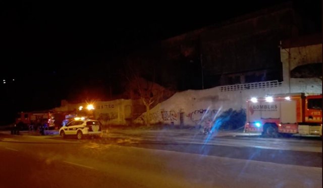 Edificio donde se declaró el incendio