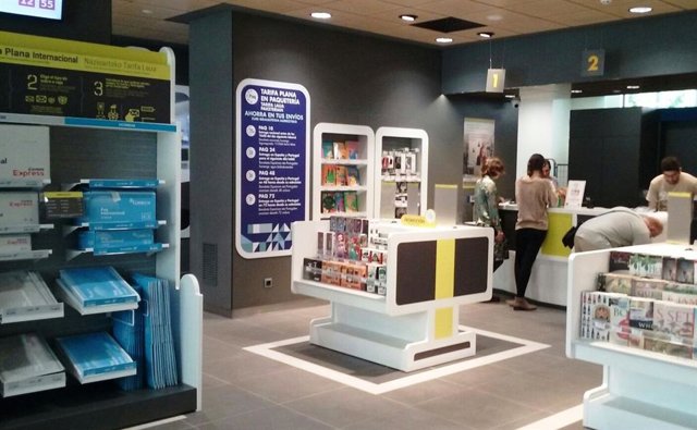 Oficina de Correos en San Sebastián.