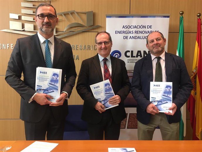 Juan Virgilio Márquez, Luis Fernández-Palacios y Alfonso Vargas.