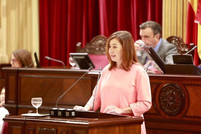 Francina Armengol al debat de l'estat de la comunitat (arxiu)