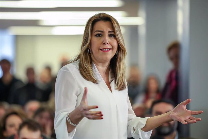 La secretaria general del PSOE-A, Susana Díaz, en una imagen de archivo